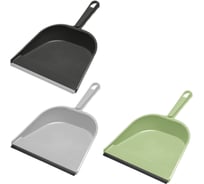 Совок для мусора YORK низкая ручка с резиновой кромкой ширина 23 см пластик цвет ассорти 61020 061020