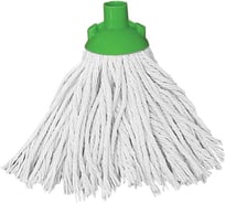 Веревочная насадка  для швабры IDEA МОП крепление еврорезьба, хлопок ворс, 24 см, 130 г М 4512 602584