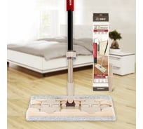 Швабра-полотер с защелками Boomjoy E1 35x11 см KGJY8659