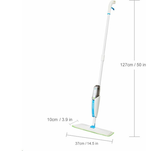 Швабра с распылителем Boomjoy Spray Mop Premium P4-P 40x10 см KGJY8705