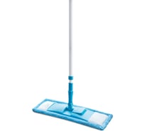 Швабра HAPPY PANDA HP-M12 120 см, с насадкой микрофибра, синяя РТ-00069388