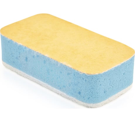 Трехслойная губка для кафеля PATERRA, 2 в 1 406-008