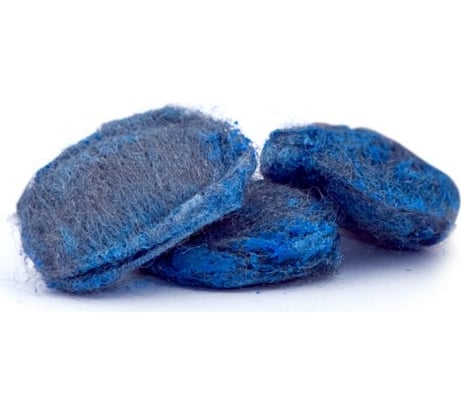 Металлические губки-подушечки с натуральным мылом PATERRA 10 шт в картонной коробке 406-029