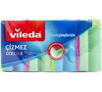 Губка Vileda колорс 4 шт 169750