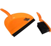 Набор щетка-сметка и совок с кромкой Dexx 39026