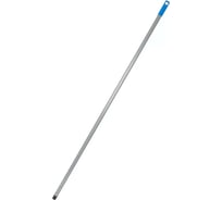 Ручка для швабры NV алюминиевая, цвет синий, 130 см, с резьбой NV-138B