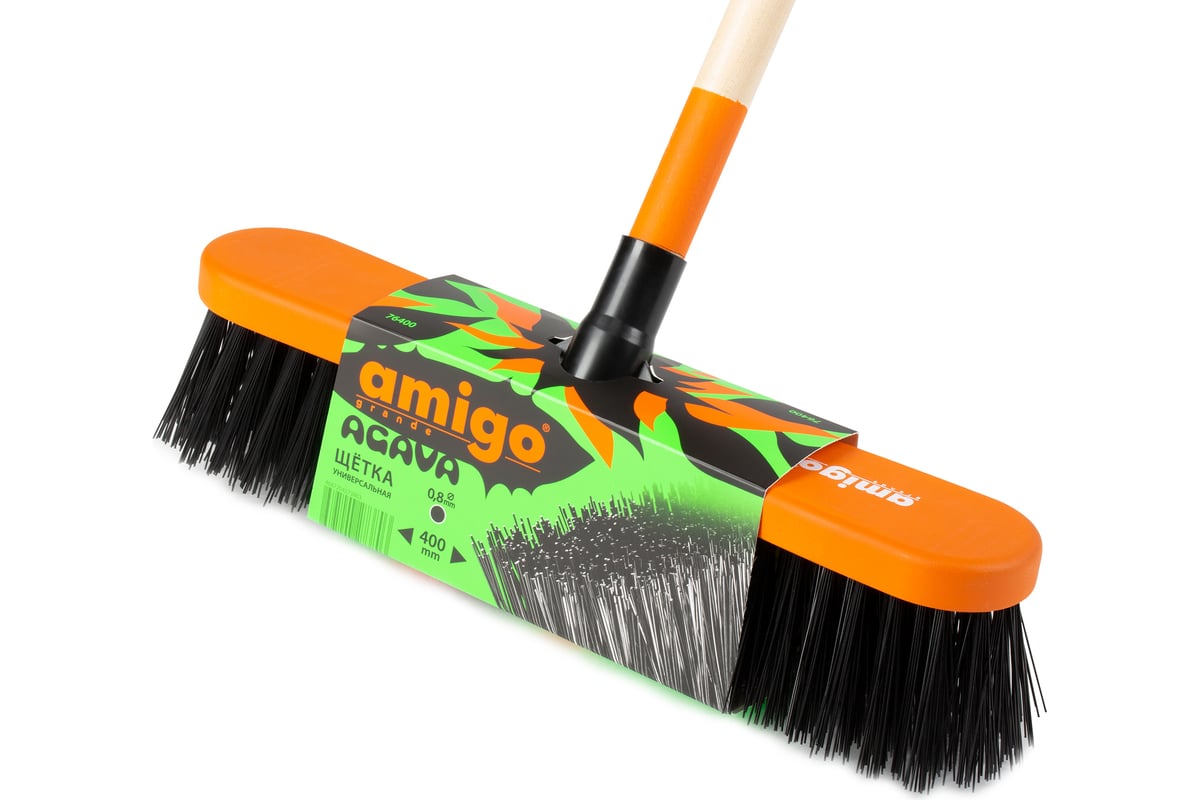 Щетка хозяйственная AMIGO 400 мм 76400 - выгодная цена, отзывы ...