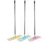 Швабра для влажной уборки In'Loran микрофибра, 44x13см, пастель, ручка 118см S-117PS
