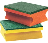 Профилированные губки для мытья посуды Master FRESH 5шт. С0005974