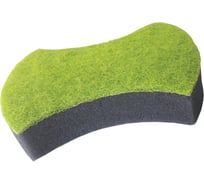 Губка для посуды Master FRESH КОСТОЧКА BLACK поролон С0006367