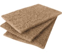 Губки абразивные YORK ЭКО Натурал 3 шт. 032040