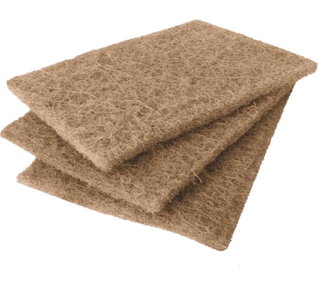 Губки абразивные YORK ЭКО Натурал 3 шт. 032040