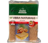 Кухонные губки Domi натуральная фибра, 2 шт. 32687