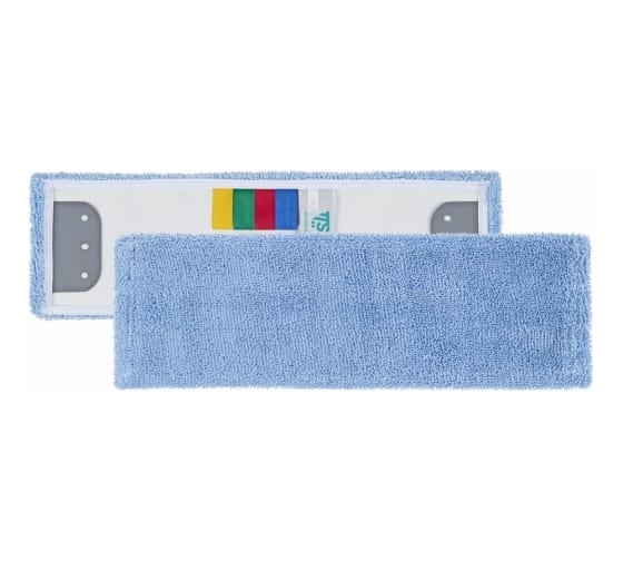 Моп с держателями для гладких полов TTS Microblue 40х13 см 00000695