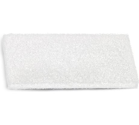 Губка низкой степени абразивности TTS белая, 25х12х2 см 00008710