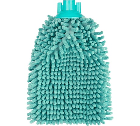 Насадка для швабры Рыжий кот цельная, Лапша, микрофибра, 28 см 310492