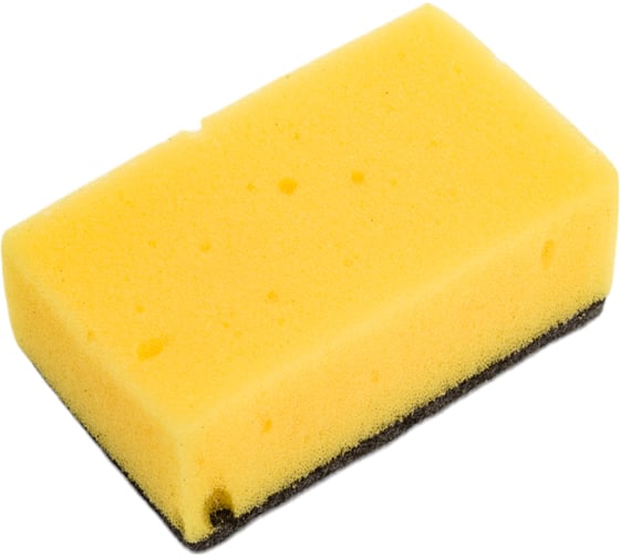 Прямоугольные губки Meule STANDARD Dishwashing sponges 5+1 из крупнопористого поролона с абразивной фиброй 00-00000102