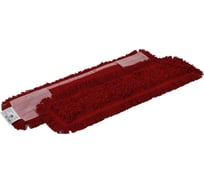 МОП плоский A-VM 60x13 см, хлопок, карман, красный CN3082