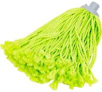 МОП веревочный резьбовой A-VM 150 г, микрофибра, зеленый, АЛАБАМА RK1551