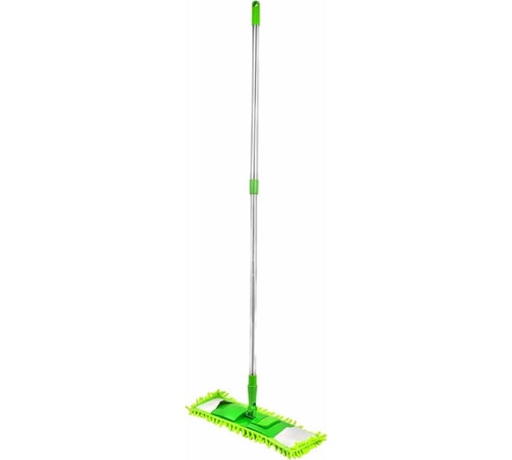 Швабра для уборки с телескопической ручкой WMC TOOLS WMC-230GRCH(58835)