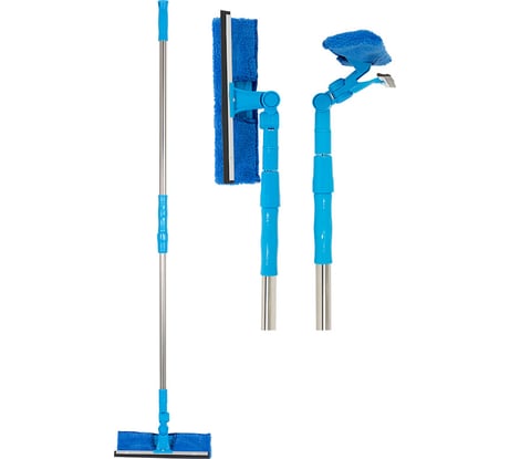 Стекломой Рыжий кот с насадкой из микрофибры WS-09 6872