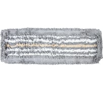 Насадка МОП LAIMA плоская для швабры/держателя 50см ТИП У/К хлопок/мкфбр СЕРАЯ EXPERT 606630