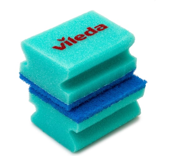 Губка для посуды VILEDA Glitzi 2 шт., набор 5 шт. 125056/5