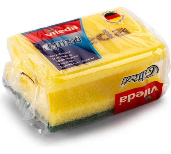 Классическая губка VILEDA Глитци набор 6 шт. 506079/6