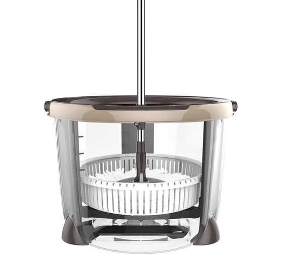 Набор для уборки Boomjoy SPIN MOP M2 с отжимом и ведром JY8650