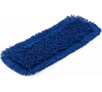 Плоский МОП A-VM 80x11 см, хлопок, рамочный, синий CN3093