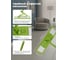 Швабра для пола PERFECTO LINEA с насадкой из микрофибры, Макарена, 43-391012 ЦБ-0462717360 3