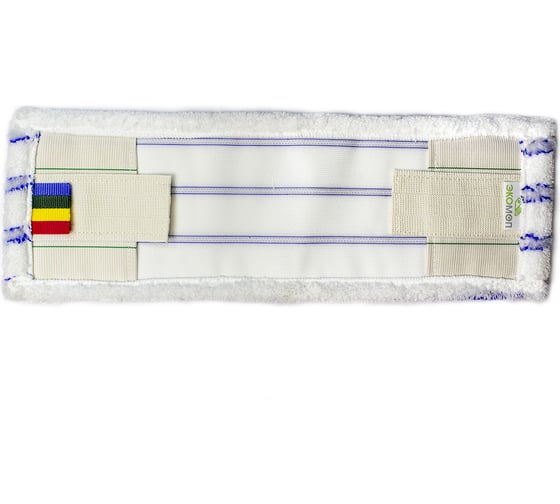 Плоский МОП ЭКОМОП, микрофибра с мягким абразивом, 40см MF-UN-40