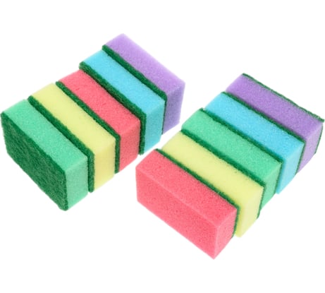 Губка для посуды UFAPACK "Уфа ПАК" 10 шт., мини ГМ4411