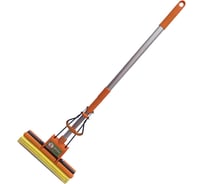 Швабра Умничка Эконом, оранжевая KWL10205