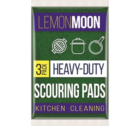 Салфетка абразивная Lemon Moon 150x100 650 г/м² 3 шт. L601