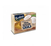 Кухонные губки QUALITA FIBRA NATURALE 2шт 9490