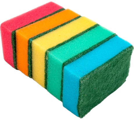 Губка для посуды Рыжий кот Макси 5 шт. 310220