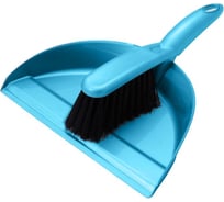 Набор Svip Клио Практик щетка с совком, аквамарин SV3154АКВ