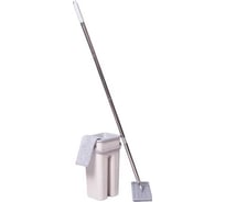 Швабра и ведро Ridberg Hand-Free Scrape Mop (Малая Белая) +2 штуки 5 л 1211440