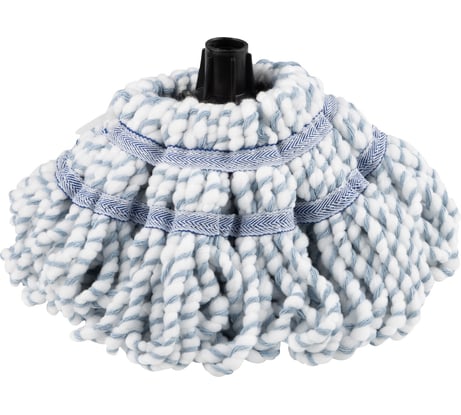 Насадка для швабры Рыжий кот ТВИСТ из микрофибры MopM6-H 310313