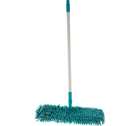 Швабра для пола с насадкой из микрофибры Рыжий кот MopM8 Лапша, 2-х сторонняя 310334