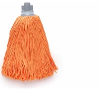 Насадка для швабры CISNE с резьбой, микрофибра, антибактериальный, оранжевый, 150г 101750-02