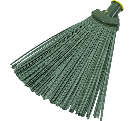 Метла Guppy полипропиленовая, плоская, веерная, с резьбой, 260x270 мм 8006121