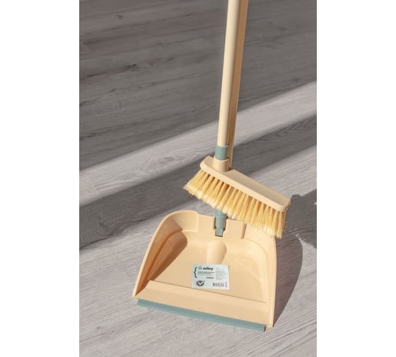 Набор для уборки пола MILEY Naturals Foldable dustpan with broom складной совок и щетка 806315813373