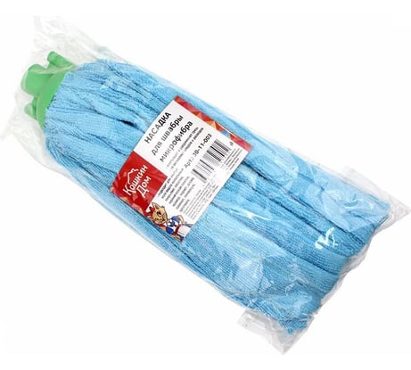 Насадка для швабры Кошкин Дом микрофибра 25x29см 30-11-003
