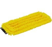 Плоский МОП A-VM 34x10 см, микрофибра петлевой, кнопки, желтый MF2228