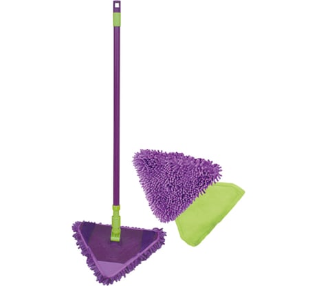 Треугольная швабра YORK Сальса Престиж с двумя насадками 081360