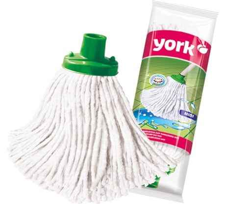 Насадка для уборки YORK МИДИ хлопок 073030