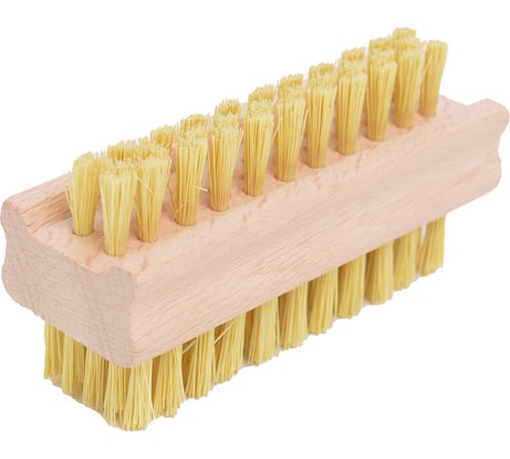 Двусторонняя деревянная щетка для рук YORK 000400