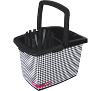 Ведро с отжимом YORK 15 литров прямоугольное СТАЙЛПЕПИТА 070042